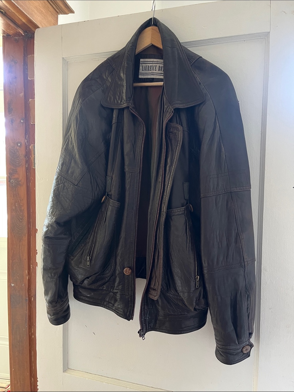 Men's Brown Leather Jacket